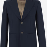 GIACCA MONOPETTO IN GABARDINA DI LANA 6V3CEG959EB D51 VALENTINO 