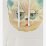 Felpa in cotone con Stampa Le Chat De La Maison 8V3MF28N BD1A03 VALENTINO 