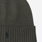 BEANIE IN LANA CON LOGO 710886137 019 POLO RALPH LAUREN 