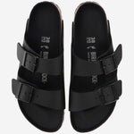 SANDALI ARIZONA IN BIRKO-FLOR 1019069 BLACK BIRKENSTOCK 