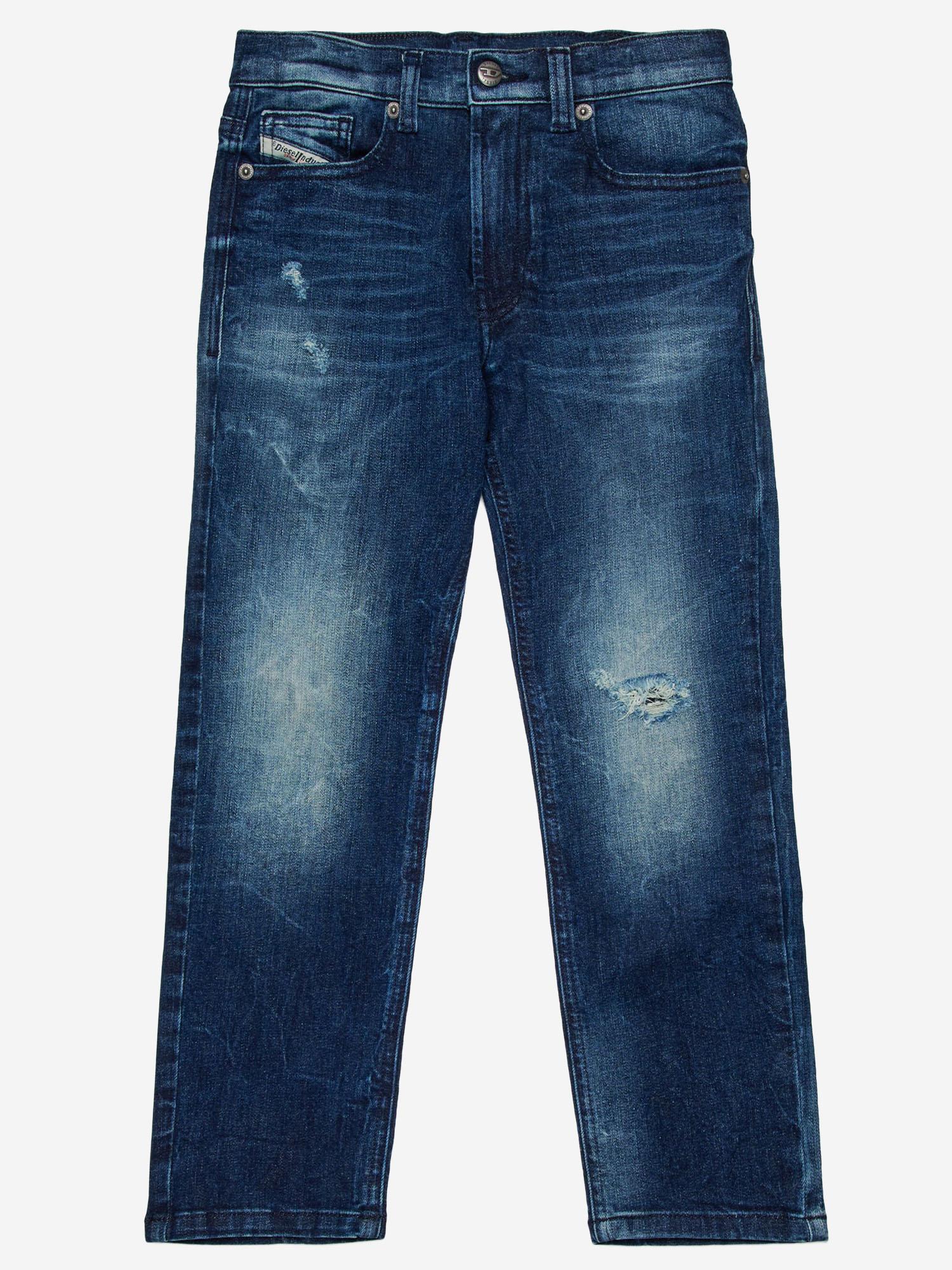 JEANS IN DENIM DI COTONE STRETCH J00808 KXBQDK01 DIESEL KIDS 
