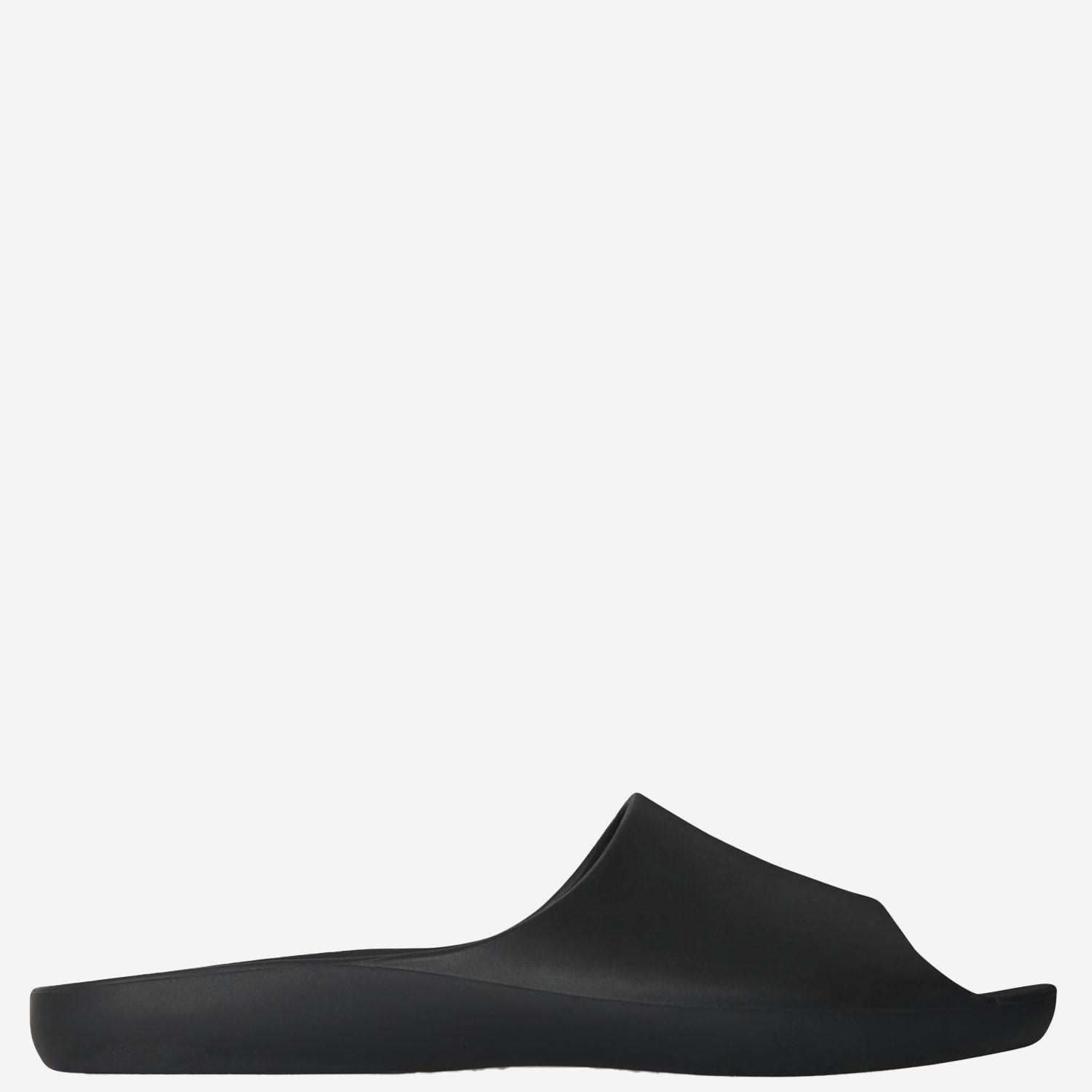 SANDALI SLIDER AMA IN GOMMA F1657RC4 BLK THE ROW 