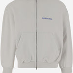 FELPA CON CAPPUCCIO IN CTONOE CON LOGO 803264 TSVP18016 BALENCIAGA 