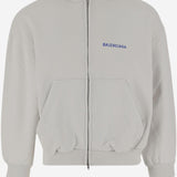 FELPA CON CAPPUCCIO IN CTONOE CON LOGO 803264 TSVP18016 BALENCIAGA 
