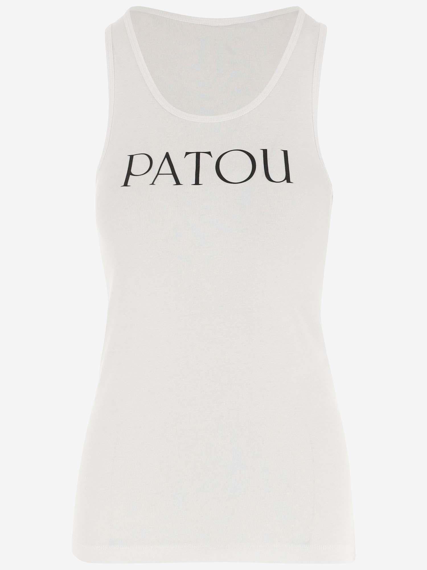 TANK TOP CON LOGO JE0159994 001W PATOU 