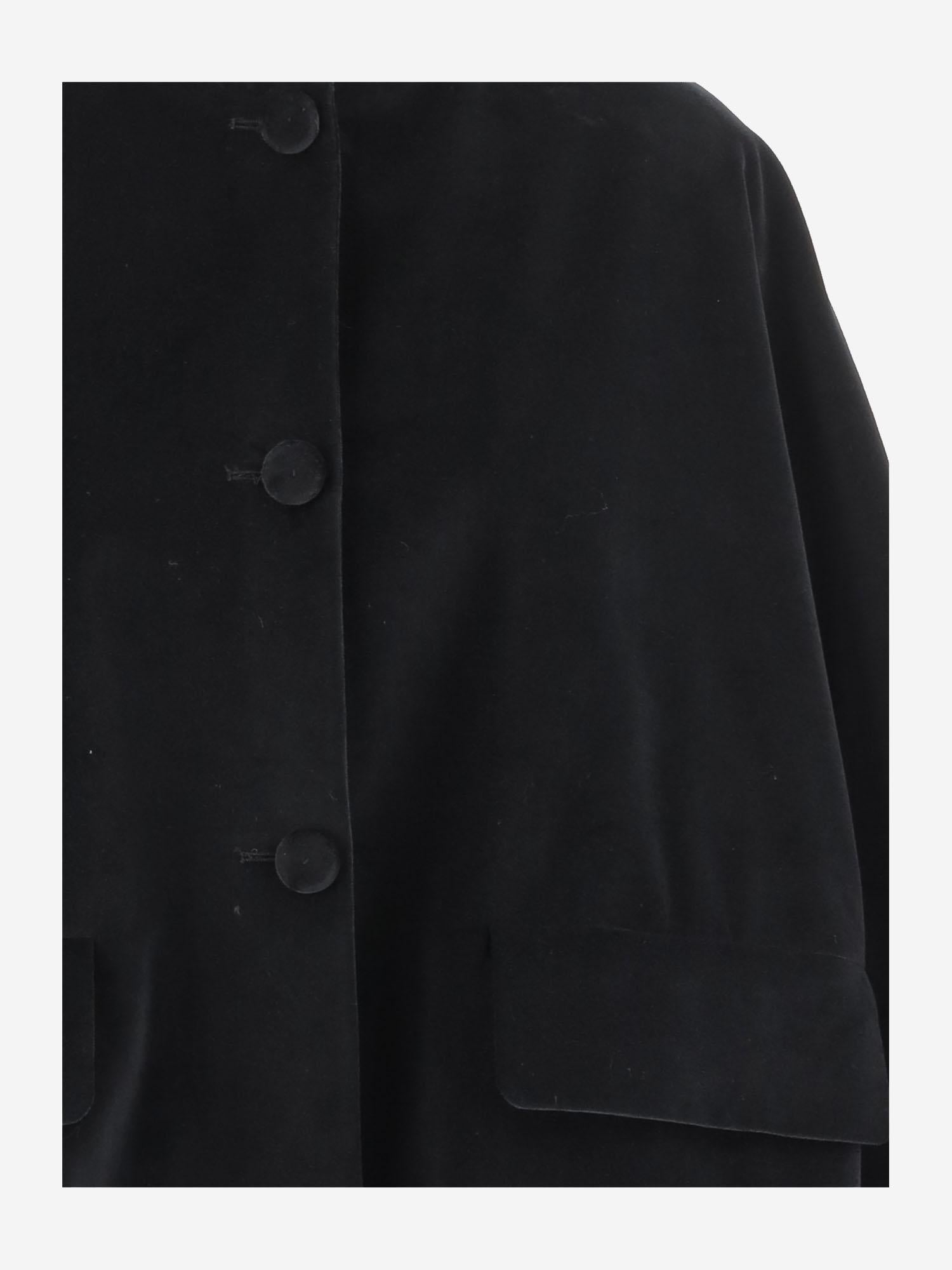 GIACCA IN VELLUTO DI COTONE A2667 4500459 SOI 