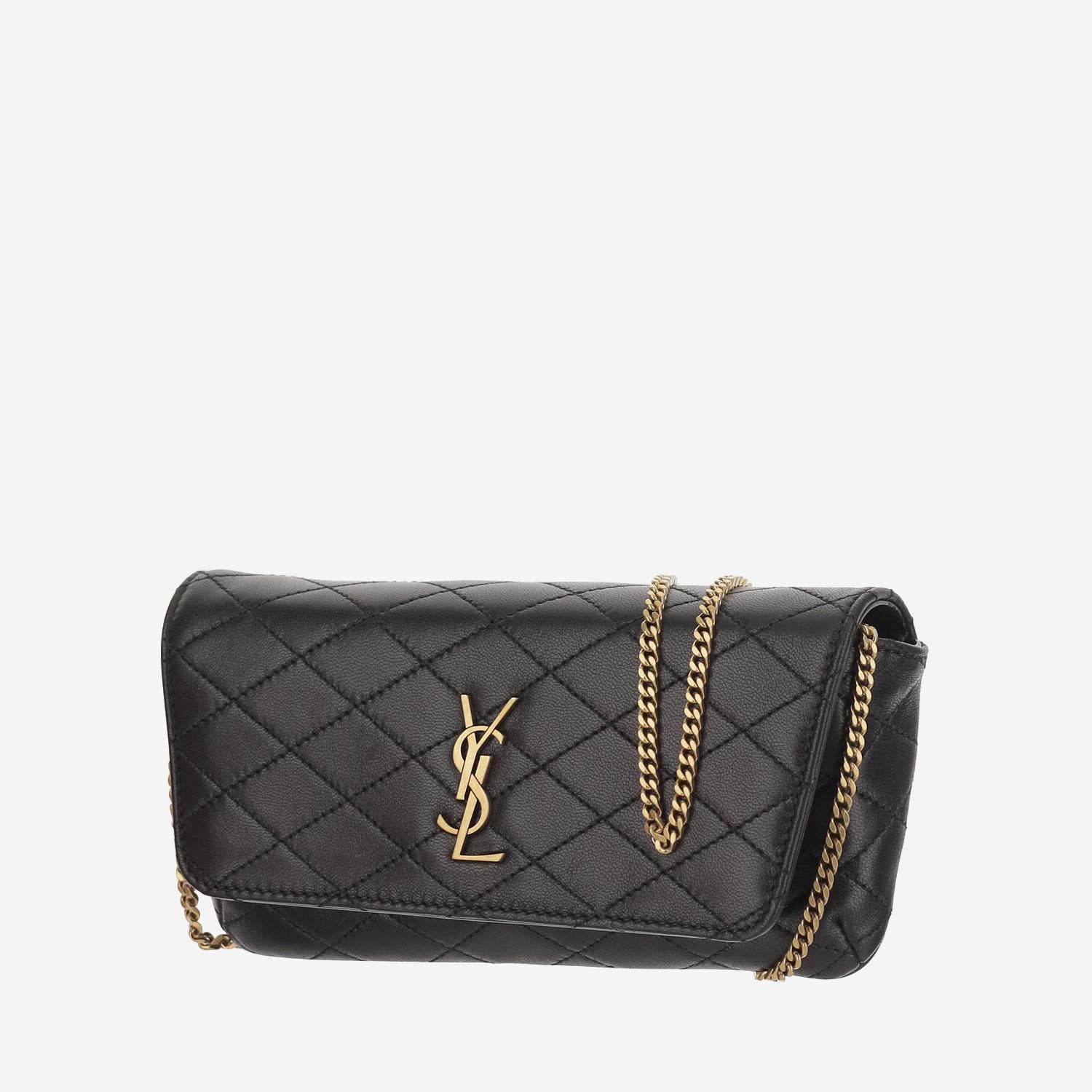 BORSA GABY TRAPUNTATA IN PELLE 754051 1EL071000 SAINT LAURENT 