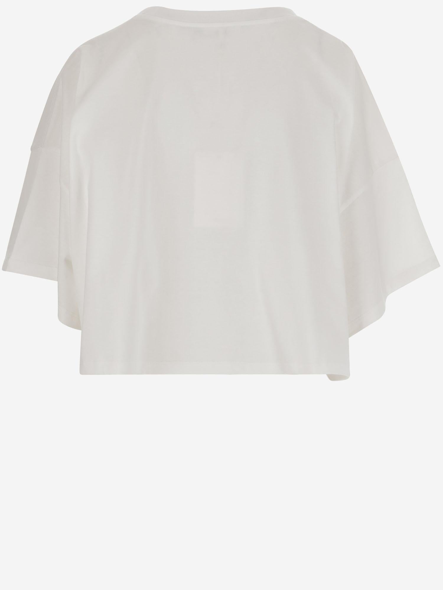 T-SHIRT CROP OVERSIZE CH24AJH09183 101 CHLOE 