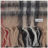 SCIARPA IN MISTO MOHAIR CON MOTIVO CHECK 8112967 SAND BURBERRY 