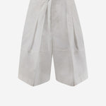 PANTALONI CROPPED IN COTONE 866708 V6D109071 BOTTEGA VENETA 