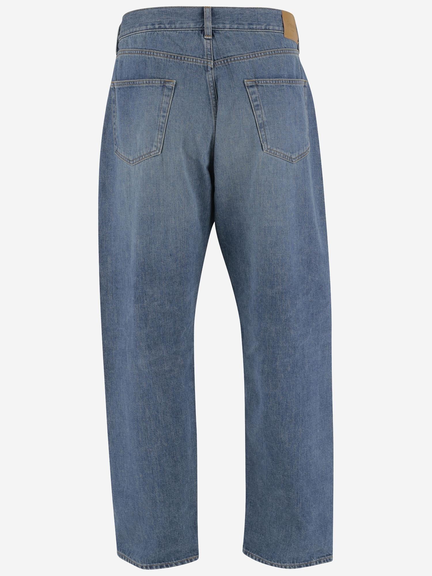 JEANS MICK IN DENIM DI COTONE 816412 Y21WC4432 SAINT LAURENT 