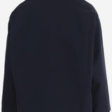 GIACCA OVERSIZE IN COTONE CON CHIUSURA MONO BOTTONE 4113 43785859 F.IT 