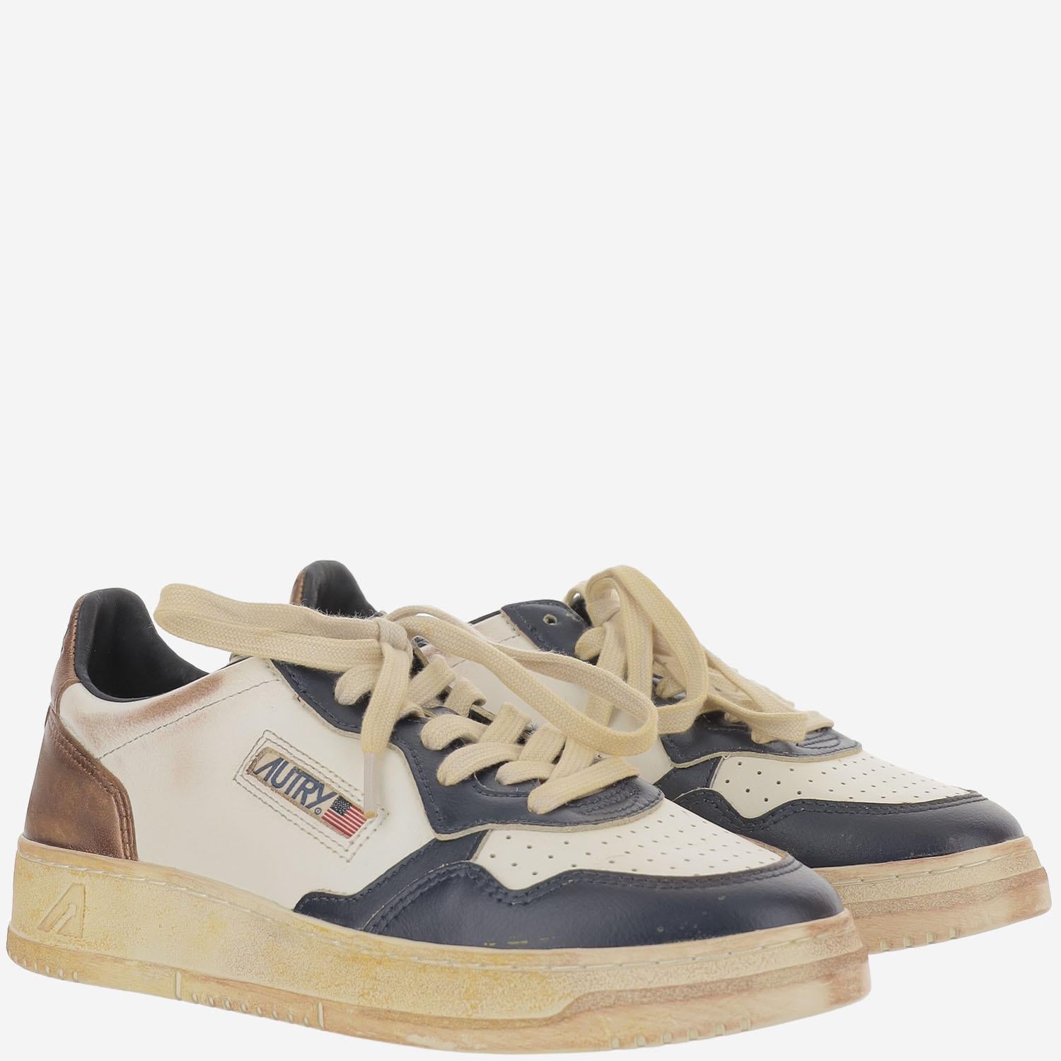 MEDALIST LOW SUPER VINTAGE AVLMSV58 LEATLEATWHTSPACOPP AUTRY 