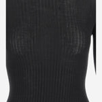 MAGLIA IN CASHMERE E SETA A COSTE W25613 0900 SASUPHI 