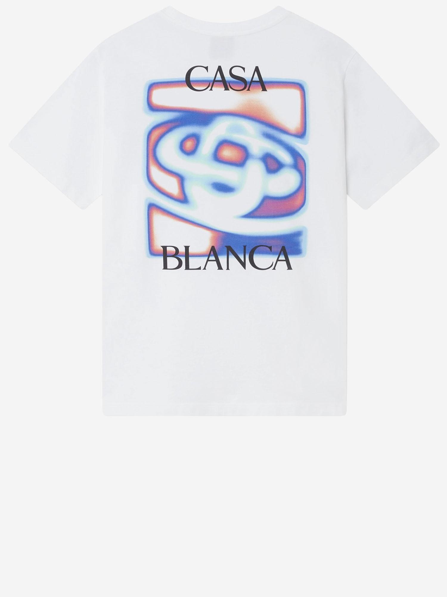 T-SHIRT IN COTONE CON LOGO MSP26JTS001 07 CASABLANCA 