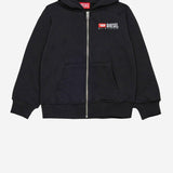 FELPA IN COTONE CON LOGO J02484 KYAZ3K900 DIESEL KIDS 
