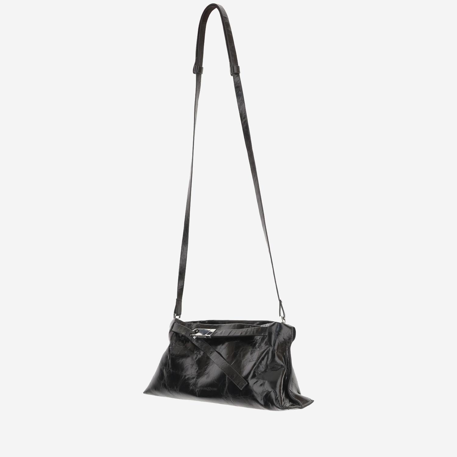 BORSA LAUREN IN PELLE LUCIDA LAURENBACALL LAMBSKINNIGHTLY BENEDETTA BRUZZICHES 