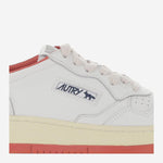 SNEAKERS LOW MEDIALIST MAISON KITSUNÉ x AUTRY AULWMK02 WHTRED AUTRY 