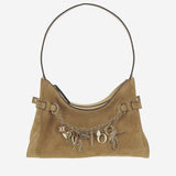 BORSA A SPALLA IN PELLE SCAMOSCIATA CH25AS872P37 21B CHLOE 