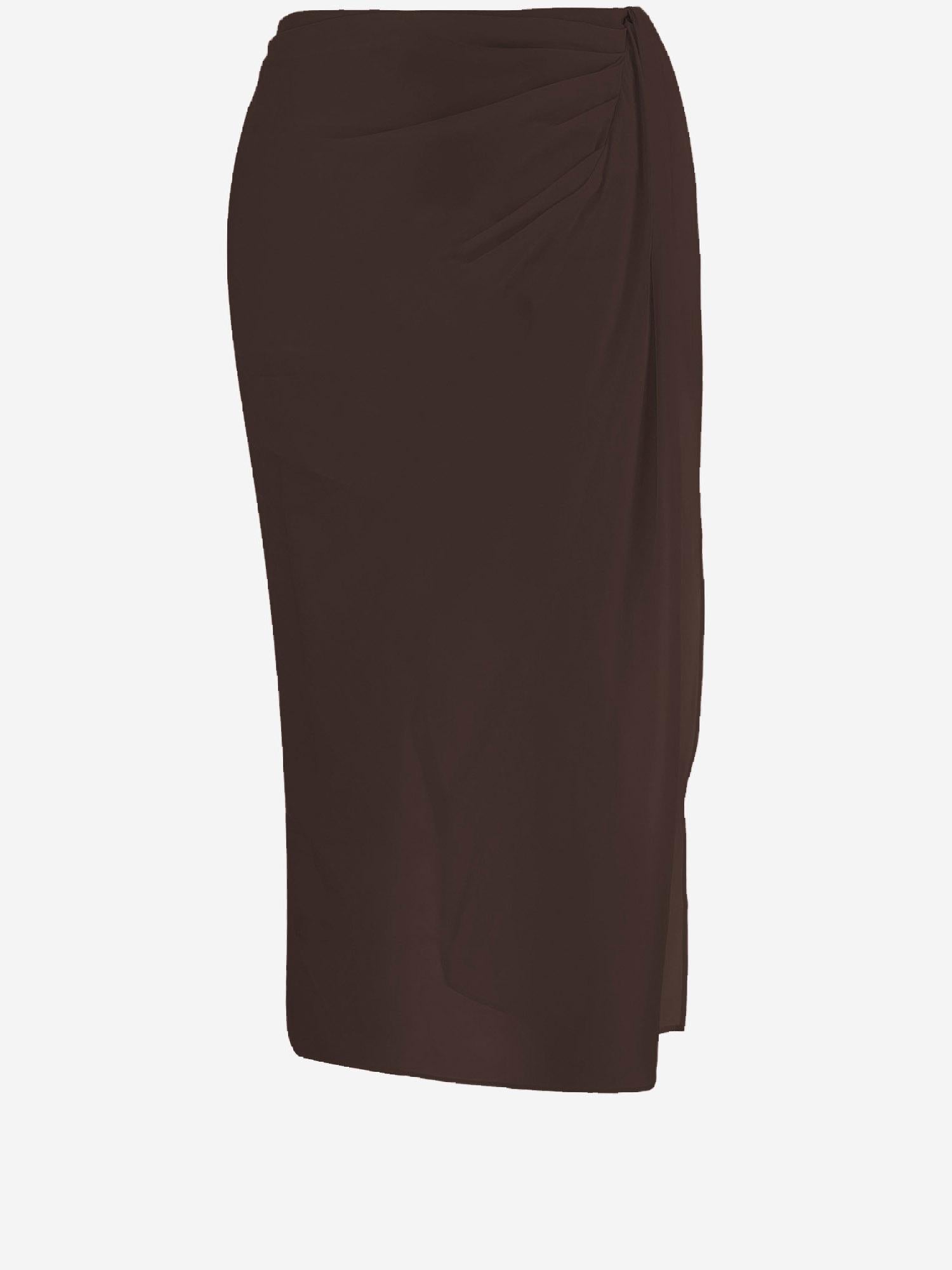 GONNA PAREO IN TESSUTO STRETCH SKW00084BW00565 850 JACQUEMUS 