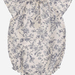 TUTINA IN MISTO LINO CON MOTIVO FLOREALE 17618088 325 BABE & TESS KIDS 