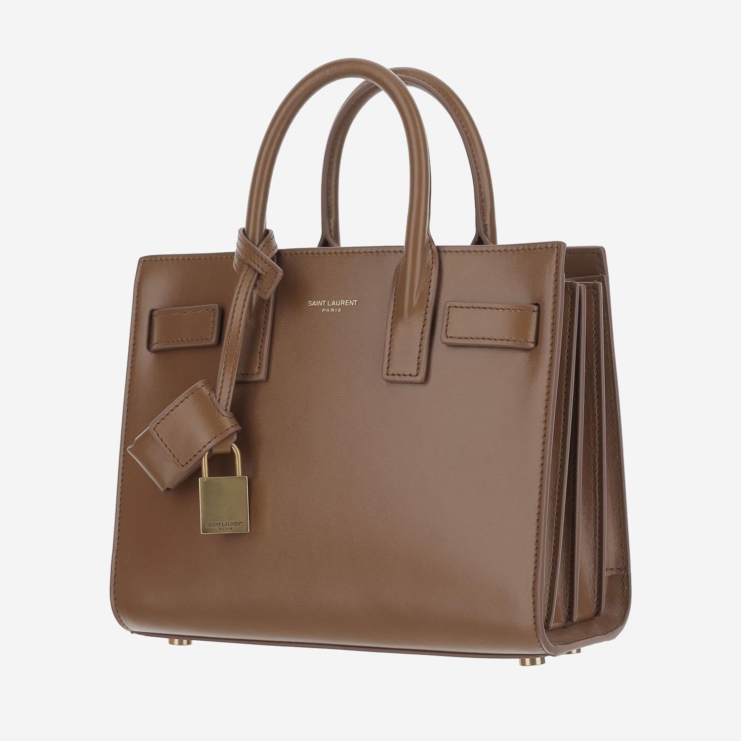 BORSA SAC DE JOUR NANO IN PELLE 392035 02G9W2536 SAINT LAURENT 