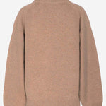 MAGLIONE IN LANA CON DETTAGLIO LOGO 171875 296 TORY BURCH 