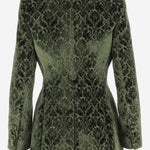 Blazer in velluto barocco 8115889 MOAT IP PATTERN BURBERRY 