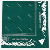 BANDANA IN COTONE CON STAMPA GRAFICA 5745987264 140 AND WANDER 