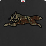 T-SHIRT IN COTONE CON LOGO IC26142 BLACK ICECREAM 