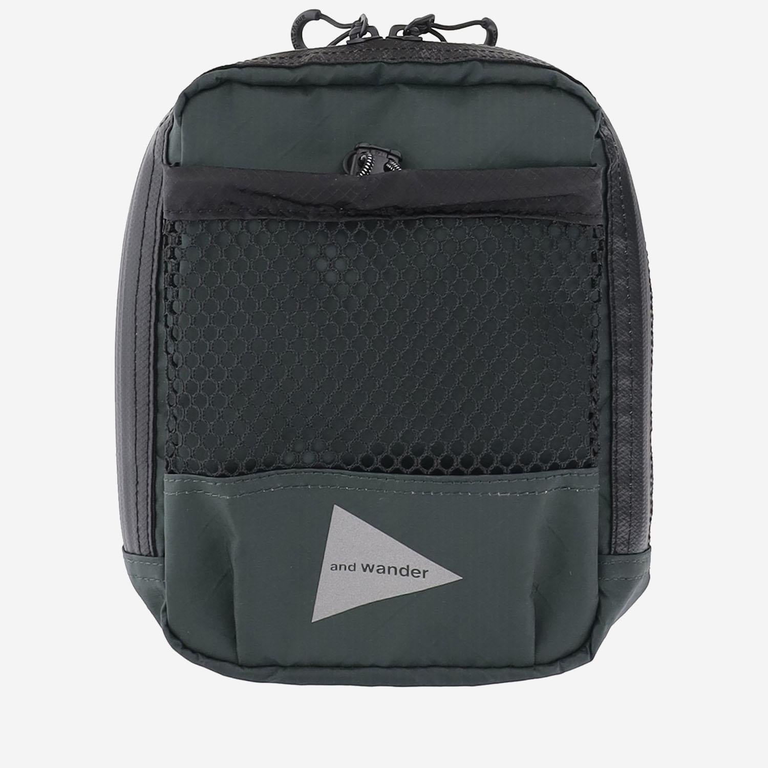 BORSA CROSS BODY IN NYLON CON LOGO 5745975207 142 AND WANDER 