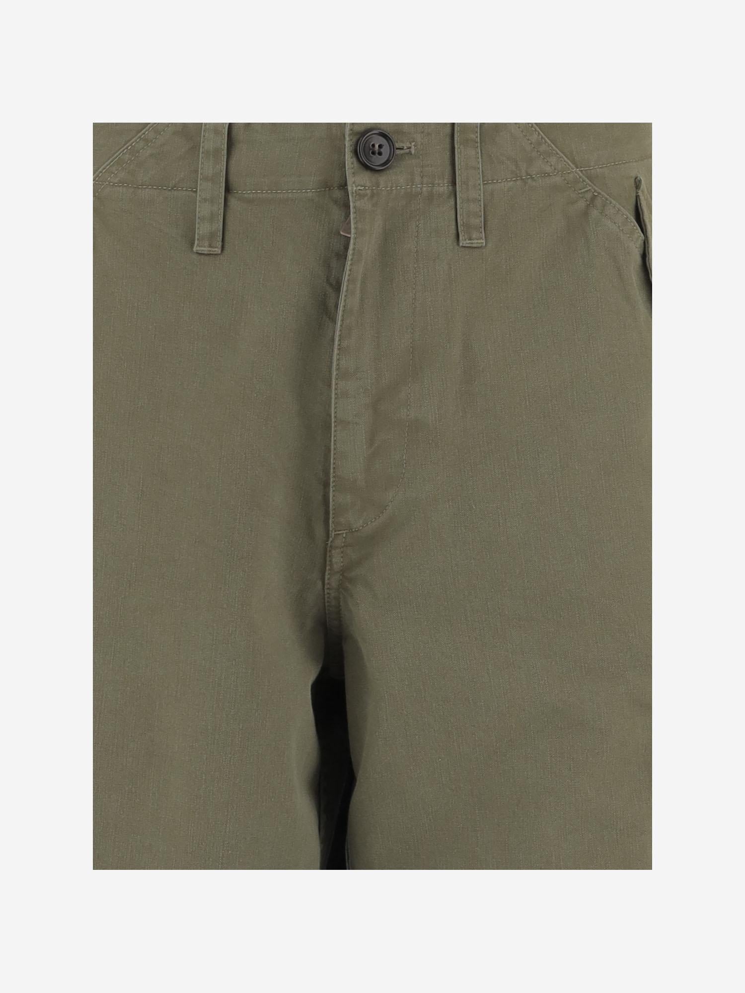 PANTALONI CARGO IN COTONE 8116438 PASTURE BURBERRY 