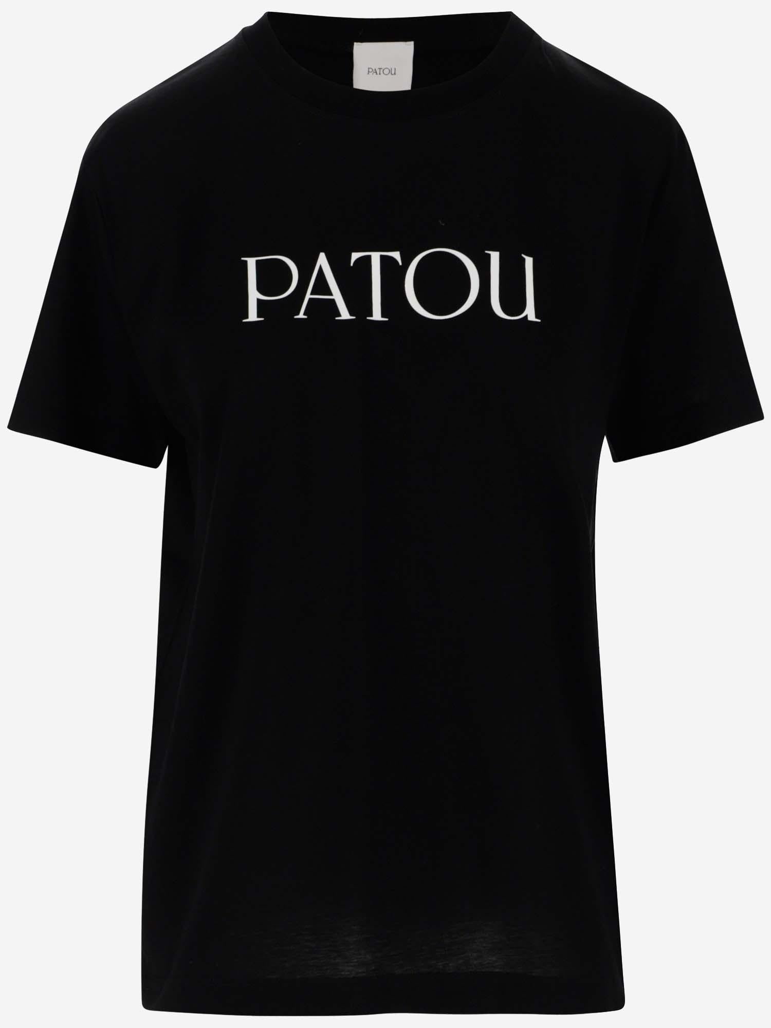 T-SHIRT IN COTONE CON LOGO JE0299999 999B PATOU 