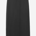 GONNA MIDI IN ACETATO E VISCOSA 6252K21098 DEEPBLACK CARVEN 