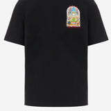 T-SHIRT IN COTONE CON STAMPA MSS26JTS001 09 CASABLANCA 