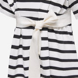 ABITO IN COTONE A RIGHE 8I0001089AXT F07 MONCLER ENFANTS 