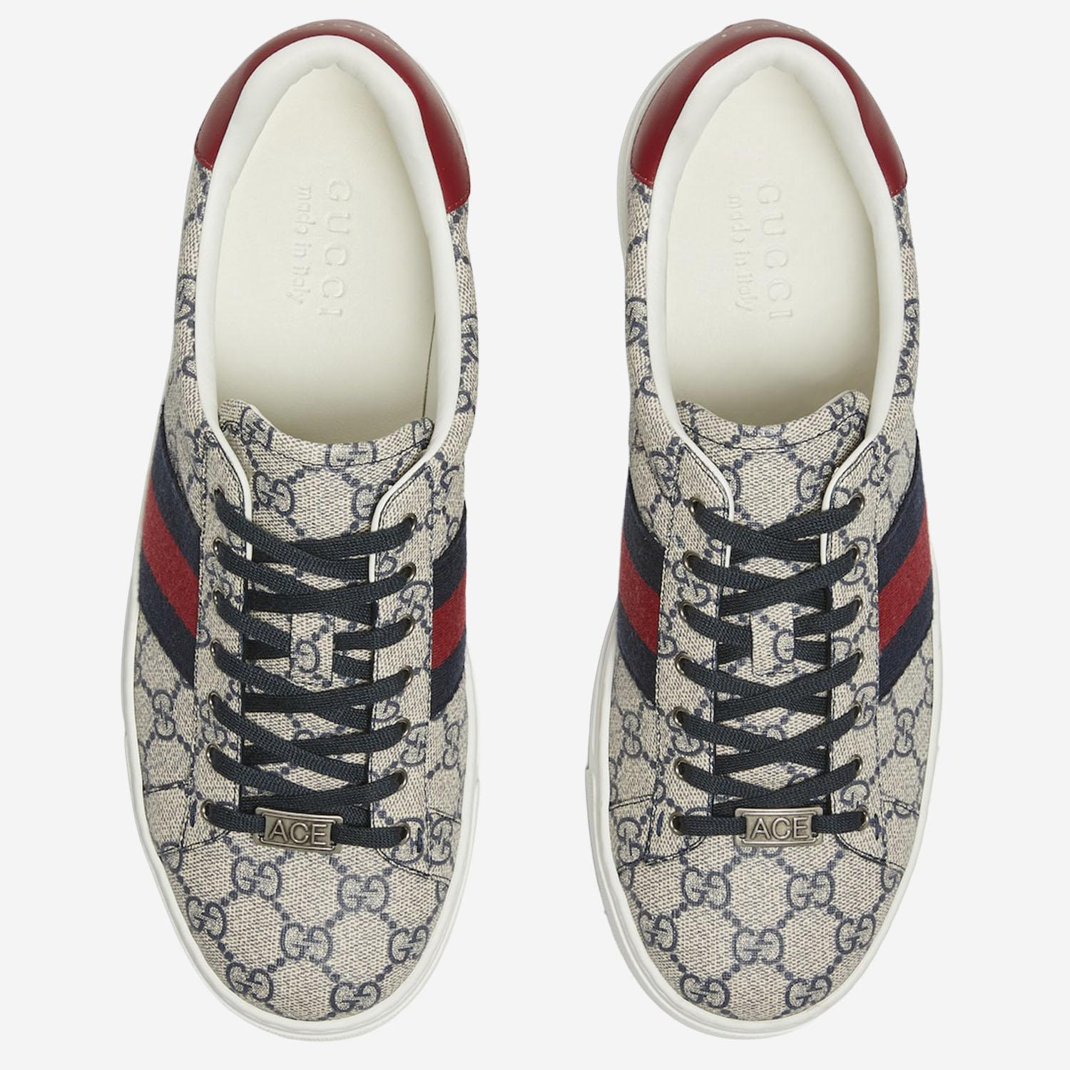 SNEAKERS ACE TRAINER CON WEB 760775 FACMZ4049 GUCCI 