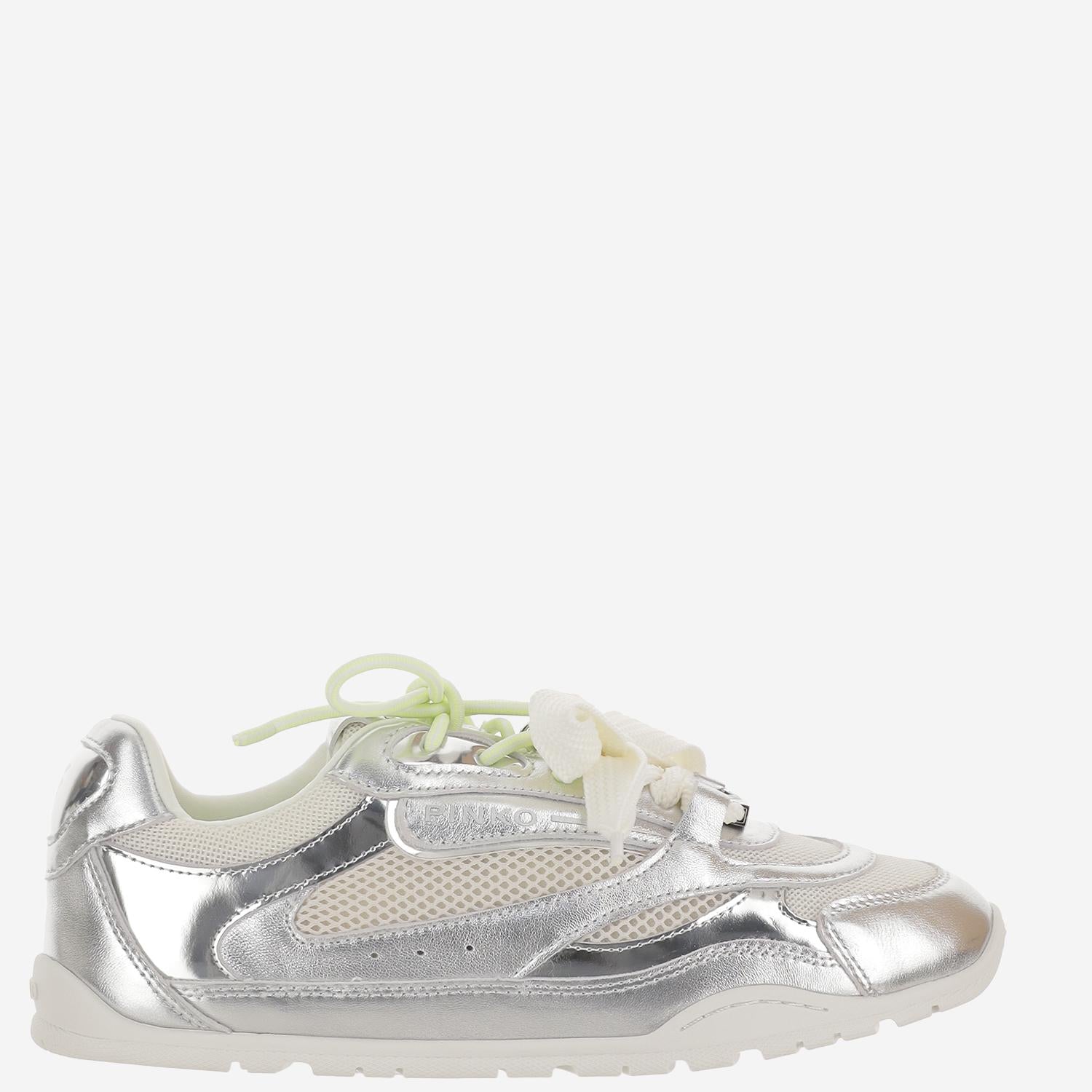 SNEAKERS YULIA IN PELLE E MESH CON LACCI BICOLORE SS0185 P146ZZF PINKO 