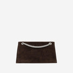 BORSA MINI KIRA TURNLOCK IN SUEDE 178150 200 TORY BURCH 