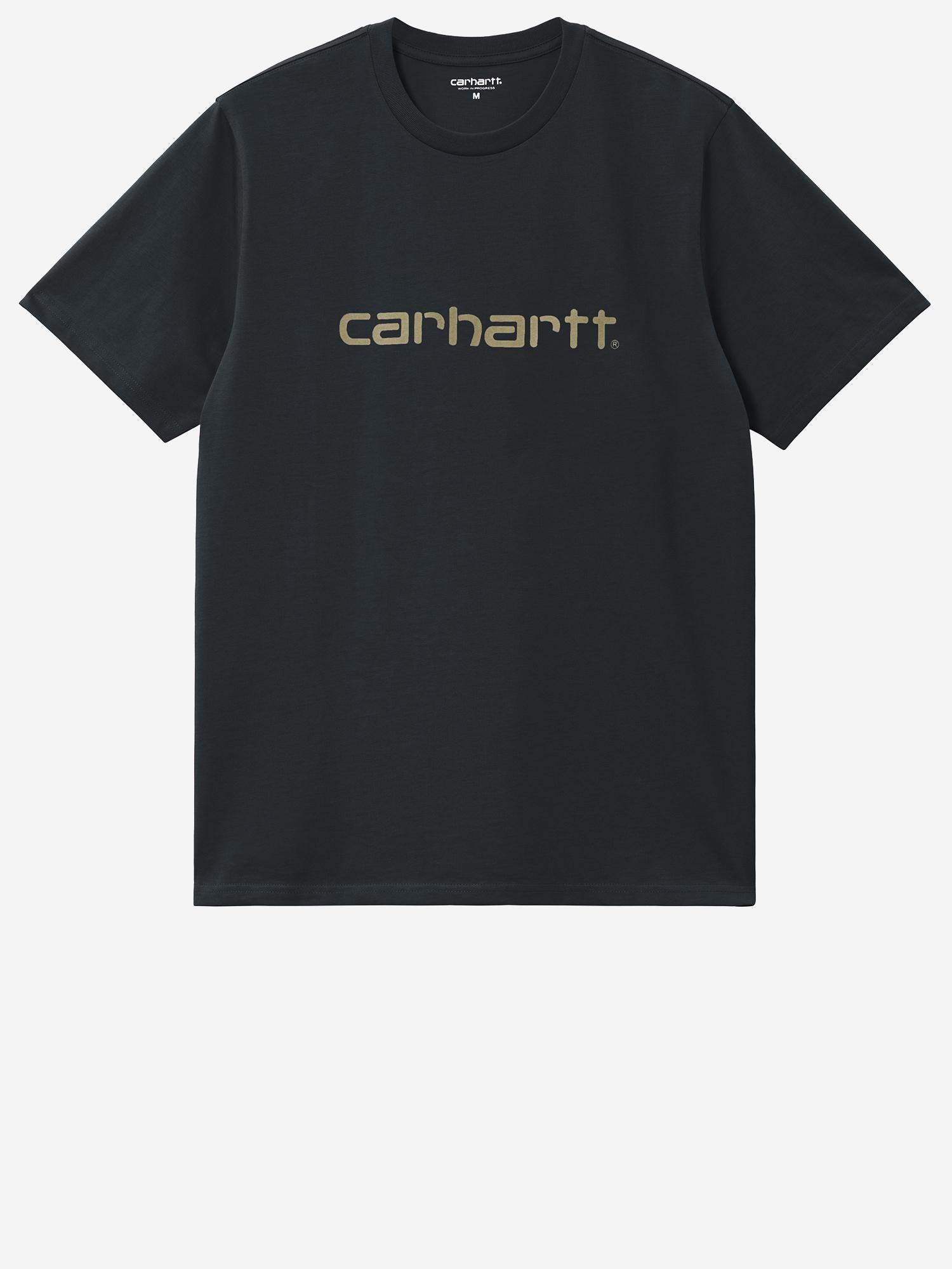 T-Shirt in cotone con logo I035700 3PLXX CARHARTT WIP 