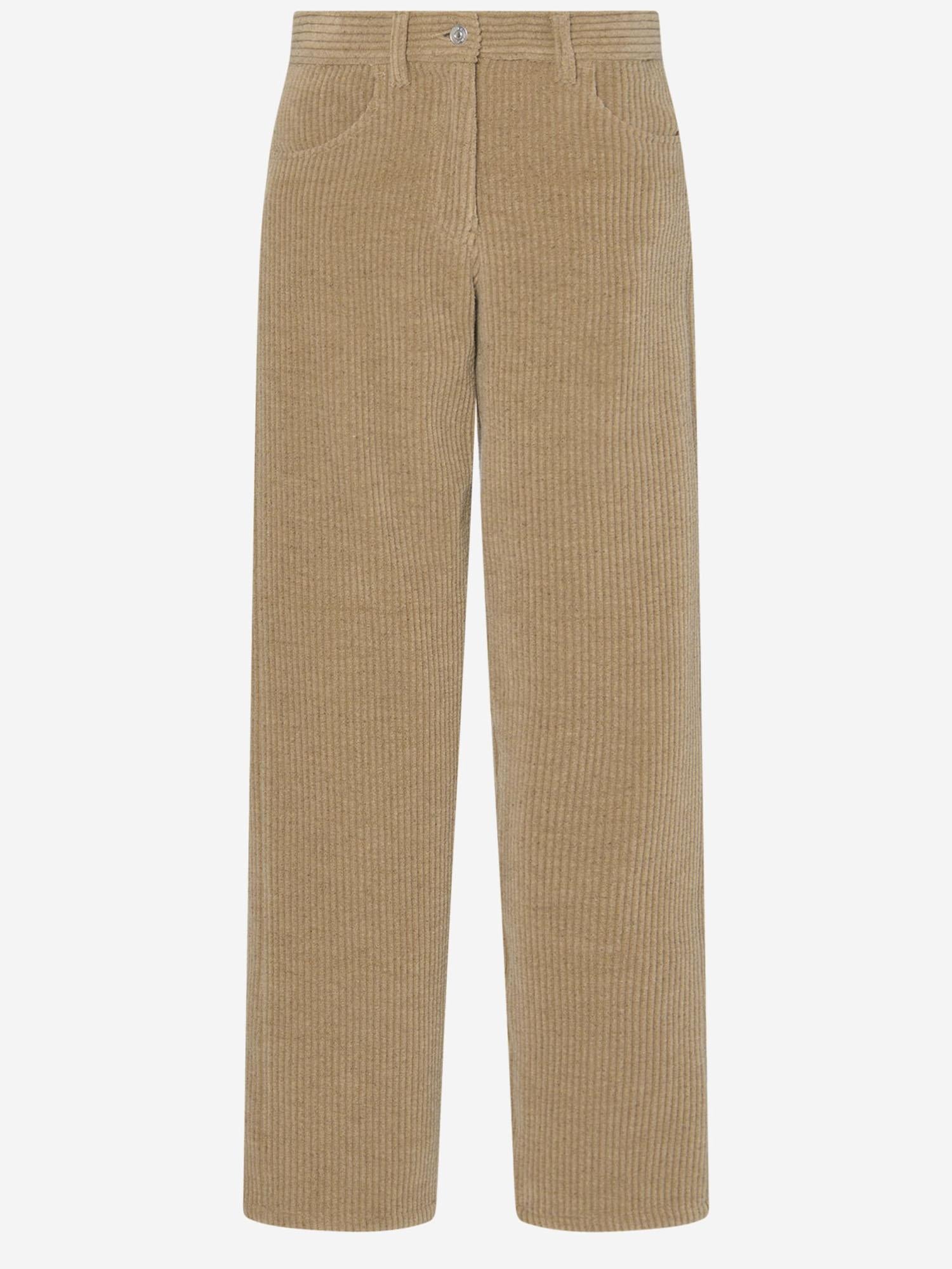 PANTALONI CLAIR IN VELLUTO A COSTE 10367W4018 ANI THE ROW 