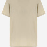 T-SHIRT IN COTONE CON LOGO S51GC0544 S24575119 MAISON MARGIELA 