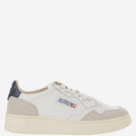 SNEAKERS MEDALIST LOW IN PELLE AULWLS28 LEATSUEDEWHTBLUE AUTRY 