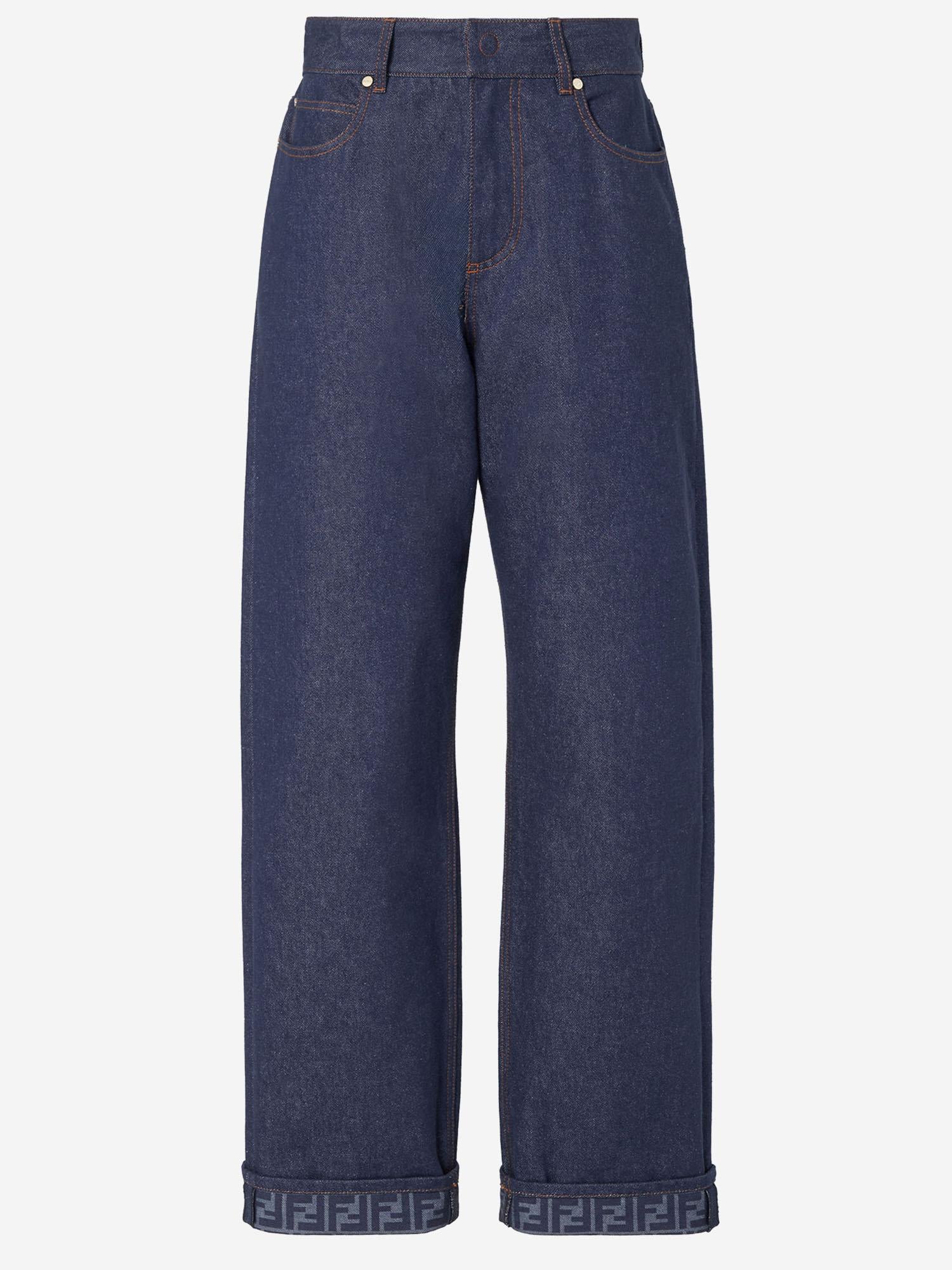 JEANS IN DENIM DI COTONE FLP882 AOHSF0QB0 FENDI 