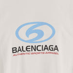 T-SHIRT IN COTONE CON LOGO 764235 TPVU69265 BALENCIAGA 