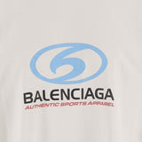 T-SHIRT IN COTONE CON LOGO 764235 TPVU69265 BALENCIAGA 