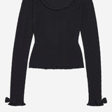 Top A Maniche Lunghe in misto viscosa 850041 T52341000 BALENCIAGA 