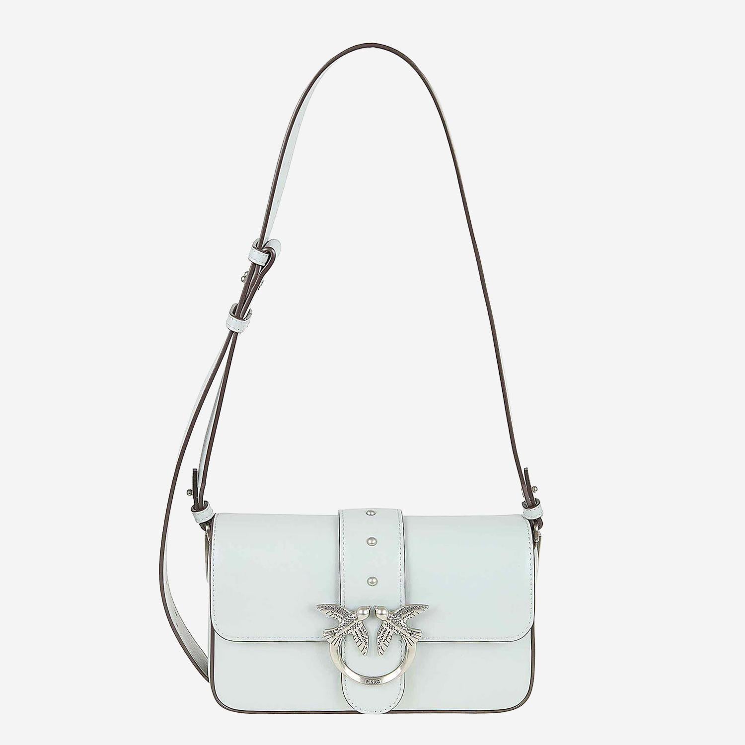 BORSA LOVE ONE MINI IN PELLE 104340 A0QOK32O PINKO 