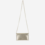 BORSA MINI PIATTA IN PELLE 105347 A2O9ZZLV PINKO 