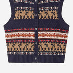 Cardigan in lana senza maniche Janou W05GCAK00036 170 BONPOINT KIDS 